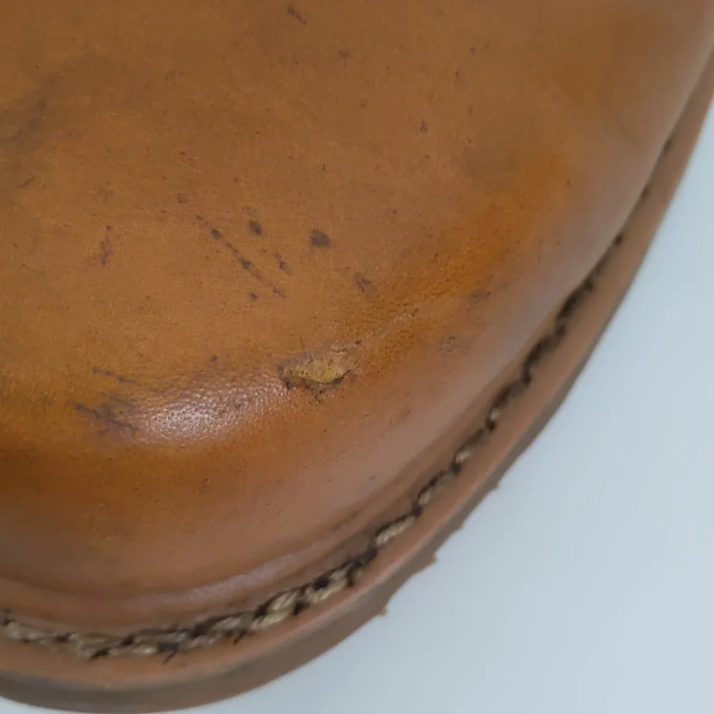 Hawx Men's‎ Leather Size 9B Brown Steel Toed Work Boots GUC